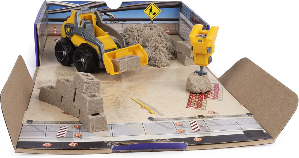 Kinetic Sand, Dig N' Demolish Playset with 1lb Play Sand & Toy Truck, Sensory Toys for Kids Ages 5 and up