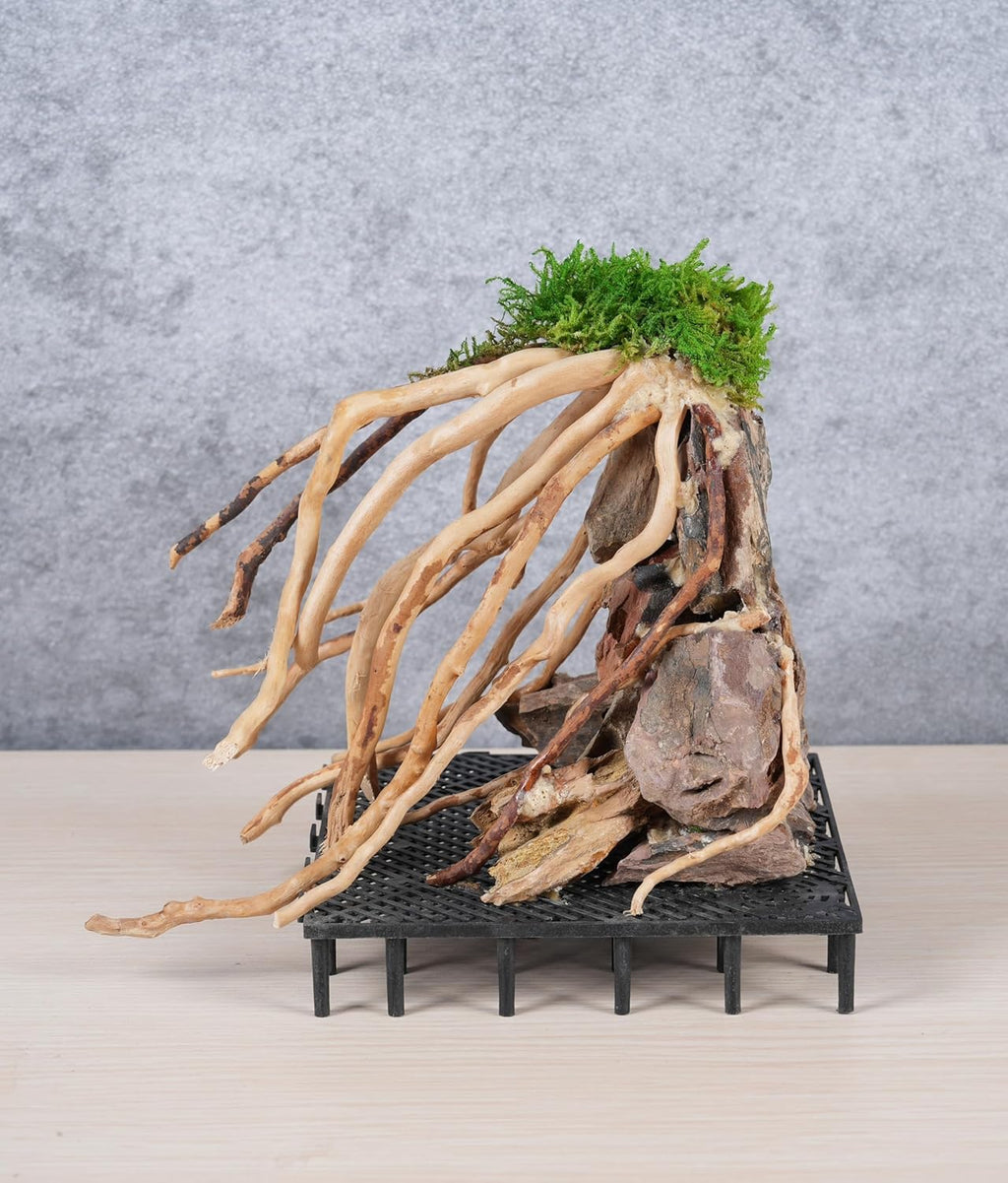 Aquarium Driftwood Centerpiece Aquarium Landscape, Handcrafted Fish Tank hardscape Landscape (style2)