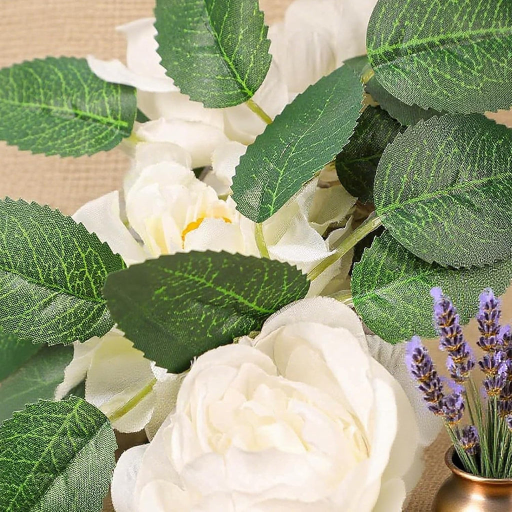 100PCS Artificial Green Leaves Faux Bulk Rose Leaves Silk Rose Flower Greenery Leaves for DIY Wedding Bouquets Centerpieces Bridal Shower Party Decorations Rose Vine Wreath Garlands Supplies Decors