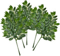 18Pcs Italian Ruscus Greenery Stems Artificial Silk Greenery Leaves Garland Vines Hanging Spray for DIY Wedding Arch Bouquet Filler Table Centerpieces Home Indoor Decor