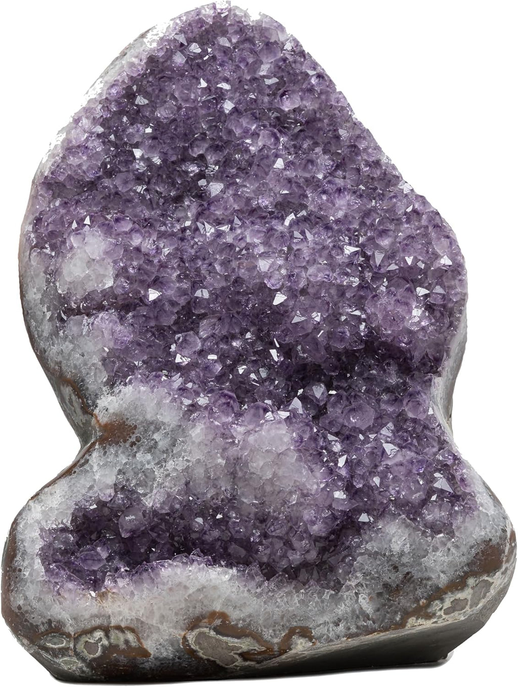 GEMS 43.2 lb Extraordinary Natural Amethyst Geode - Unique Collector´s Quality - Large Crystal Cluster Stone from Uruguay Raw Geode Quartz - Purple Color
