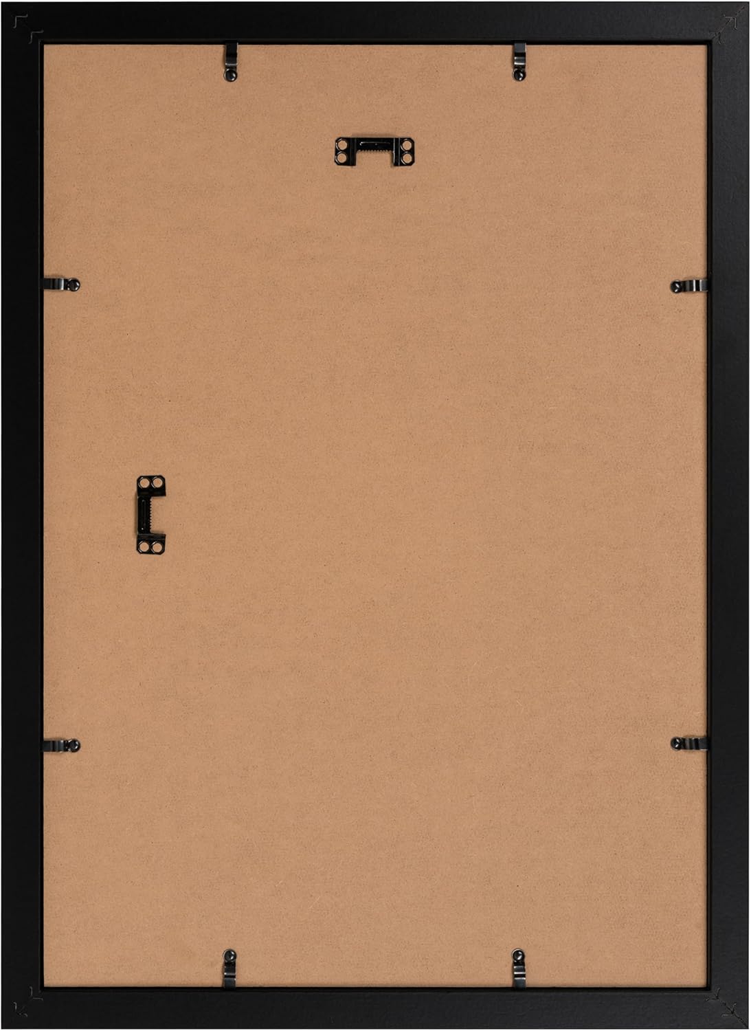 wallsthatspeak Elements 11x14 Picture Frame, Wall Hanging Black Frame Displays Vertically or Horizontally with Attached Hardware, Includes High Clarity Glass