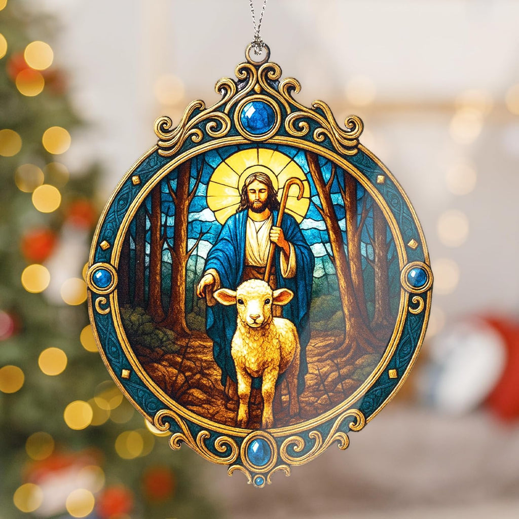 Nativity Ornaments - Regilious Christian Gifts for Women | Men - Christian Christmas Ornaments - Easter Decor - Christmas Decor - White Elephant Gifts - Xmas Tree Decoration