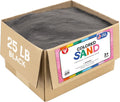 Hygloss Colored Sand for Crafts – 25 lb, Black – Vibrant Colorful Fine Sensory Play Sand Art Kits for Kids – Classroom Activities for Children 3 4 5 6 7 8 9 10 11 12 – Safe for Ages 3+