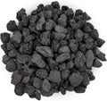 Onlyfire Black Lava Rock 10 Pounds Volcanic Lava Stones for Indoor Outdoor Fire Pits Fireplaces Gas Grill and Landscaping, 0.2-0.3 Inch