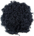 3.5 oz Artificial Moss for Plants Indoor, Fake Preserved Reindeer Moss for Centerpieces Home Decor Potted Plants Crafts Wedding Wall Decor(Black)