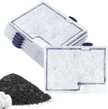 10 Packs Small Replacement Filter Cartridges for Aqueon QuietFlow E Internal Power Filter Size 10 and Minibow Aquarium Filters Size 1/2.5/5 Gallon ﻿