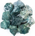 Crocon Tree agate Rough Bulk Natural Stone Raw Gemstone Tumbling Cabbing Polishing Gem Mining Energy Generator Chakra Balancing Reiki Healing Good Luck Home Office Decor Weight :-1Lb Approx