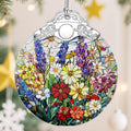 Christmas Ornament, Christmas Tree Ornaments, Keepsake Ornaments, Holiday Decor, Holiday & Xmas Gifts, Housewarming Gift, Gifts for Flower Lovers & Nature Lovers - Wildflower-Theme