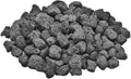 Skyflame10LB Natural Lava Rocks for Fire Pits, Fire Tables,Fireplaces, Garden Landscaping Decoration, Indoor and Outdoor Use, 3/4~1 Inch, Black