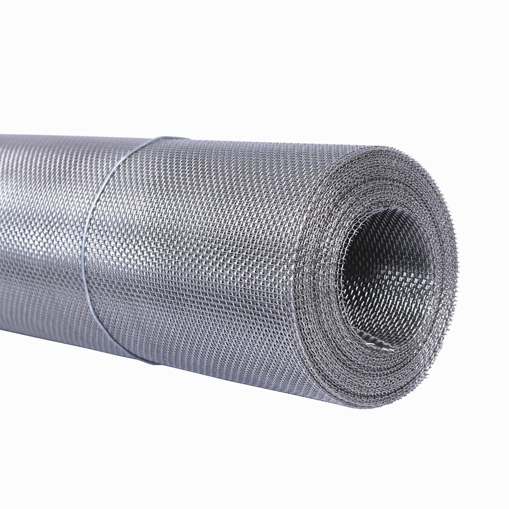 Stainless Steel 304 Wire Mesh-Metal Mesh Screen 15.5 inches x 10 feet