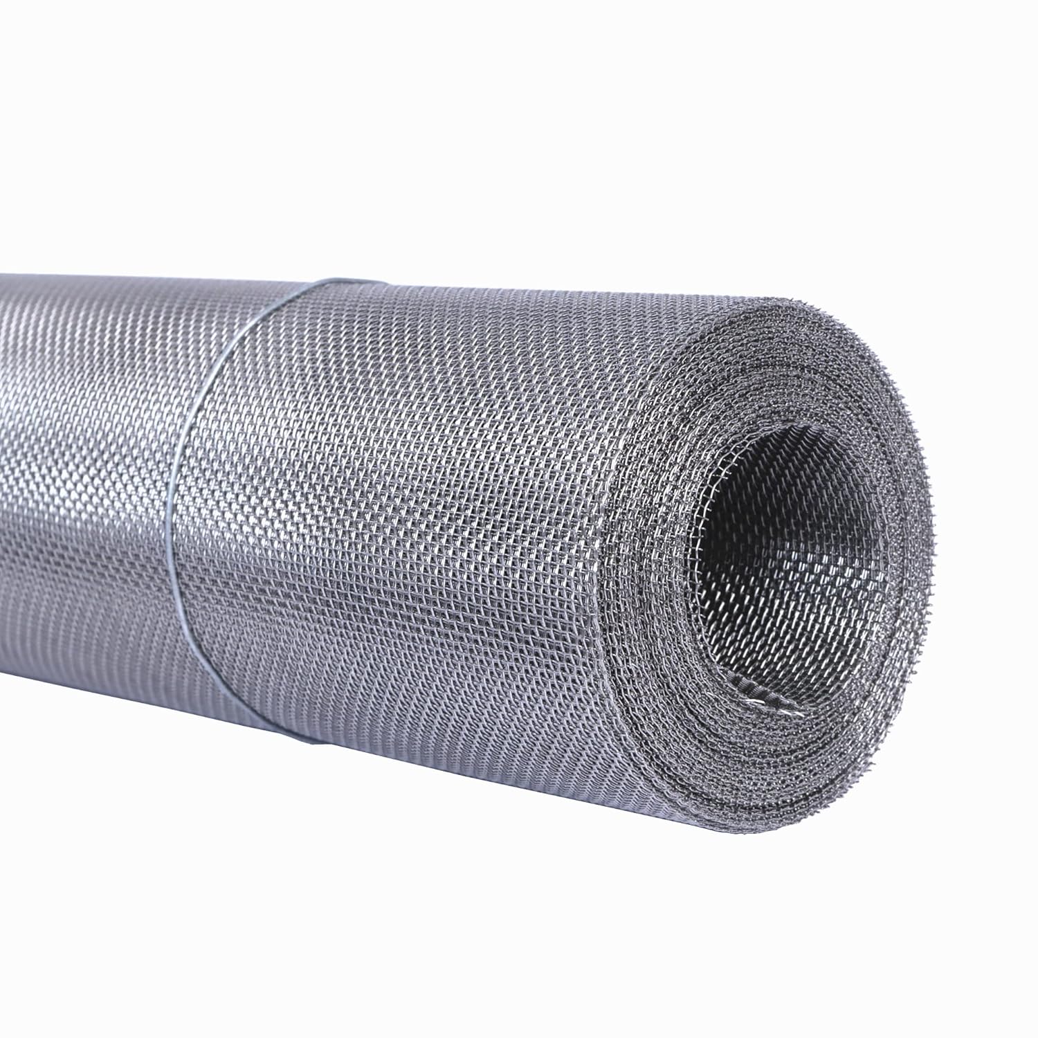 Stainless Steel 304 Wire Mesh-Metal Mesh Screen 15.5 inches x 10 feet