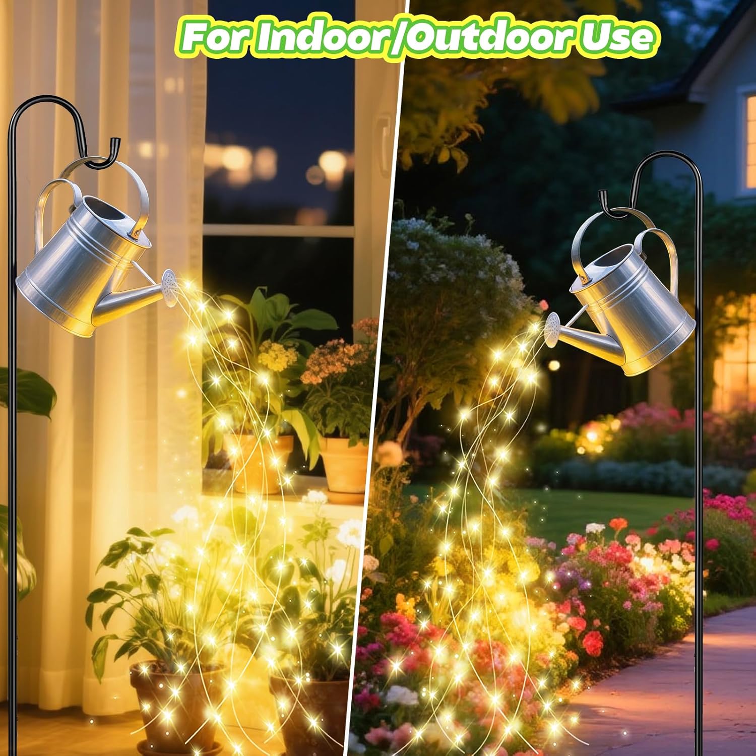 200 Led Fairy String Lights with Remote Timer, Firefly Bunch Lights Battery Operated, 8 Flashing Modes 10 Strand, Waterfall Twinkle Lights for Indoor Outdoor Halloween Christams Decor, Warm White