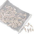 Crushed Coral Filter for Aquarium & Fish Tank, Reusable Aquarium Crushed Coral Freshwater Biological Filter Media Bag to Raise pH for Pond Saltwater & Freshwater Tank