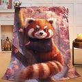 Red Panda Blanket Cute Red Panda Throw Blanket Gifts for Girls Boys Kids Women Men Adults Super Soft Cozy Plush Fluffy Fuzzy Fleece Blanket Home Decor 40''X50''