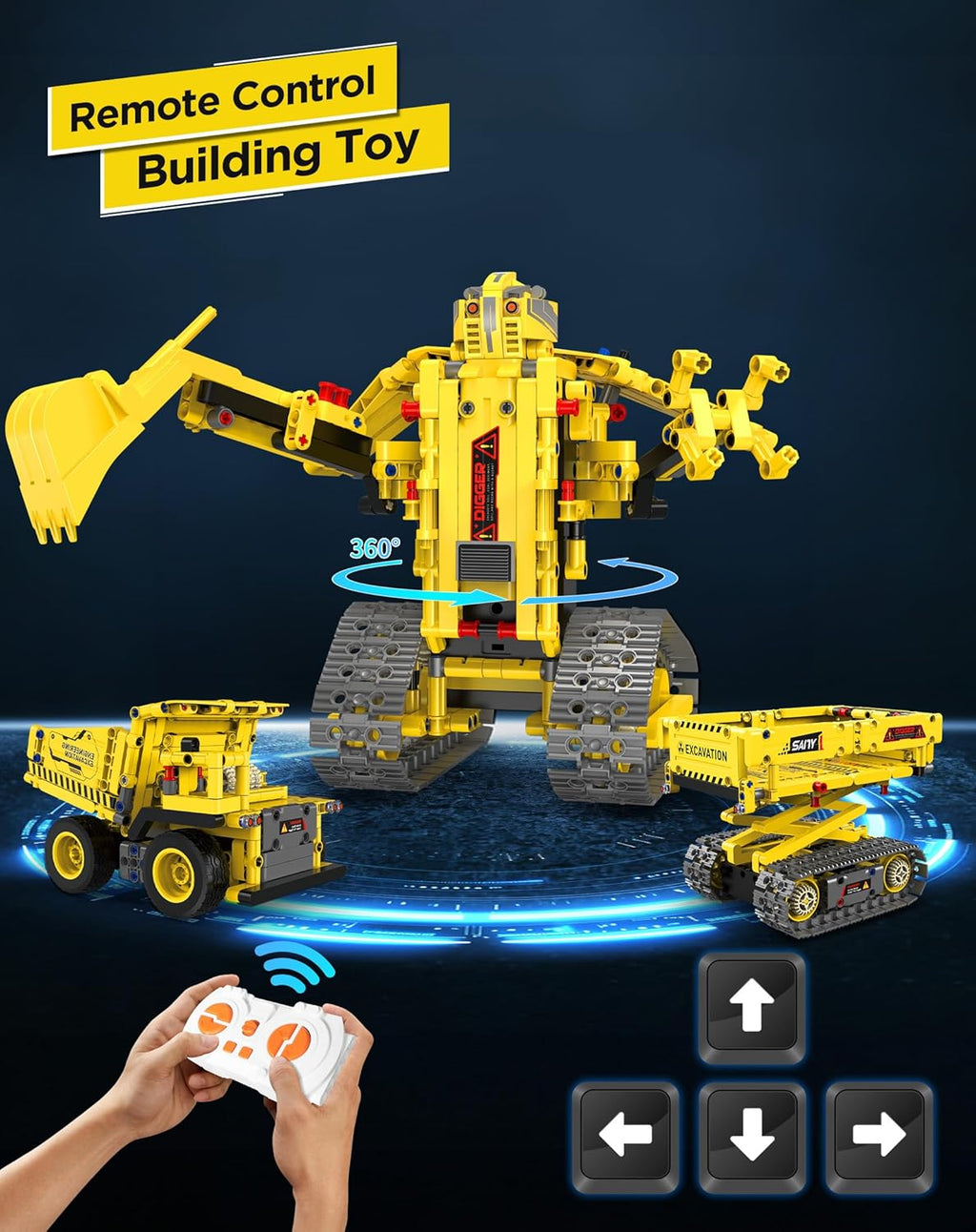 okk STEM Robot Toys for Kids 8-12, 5 in 1 APP & Remote Control Robot Building Kit, DIY Engineering Educational Coding Robotics kit, Programmable Building Toys for Boys Girls