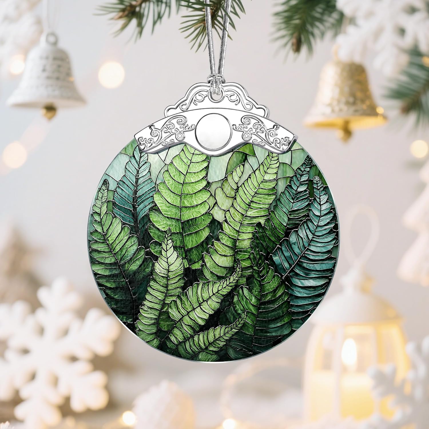 Fern Plant Christmas Ornaments: Christmas Tree Ornaments, Holiday Decor for Plant Lover, Stocking Stuffers, Gift Ideas, Housewarming Gift, Xmas Gifts & Gifts for Plant Lover