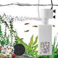 Aquarium Filter,Aquarium Internal Filter,All-in-one Filter 6W 130GPH for 10-40gal Fish Tank
