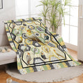 Parrot Bird Throw Blanket Cute Cockatiel Blanket Gifts for Girls Women Kids Boys Adults Men Super Soft Cozy Plush Fluffy Fuzzy Fleece Blanket Home Decor 60''X80''