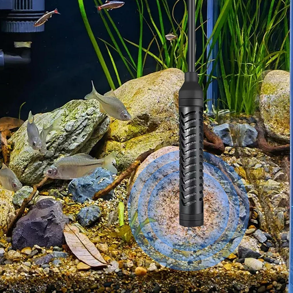 Fish Tank Heaters,100W Vertical Installation Heater | Saltwater Thermostat with Suction Cups | for Fish Betta Pond Turtle Reptile Saltwater Marine Tank Freshwater Aquarium