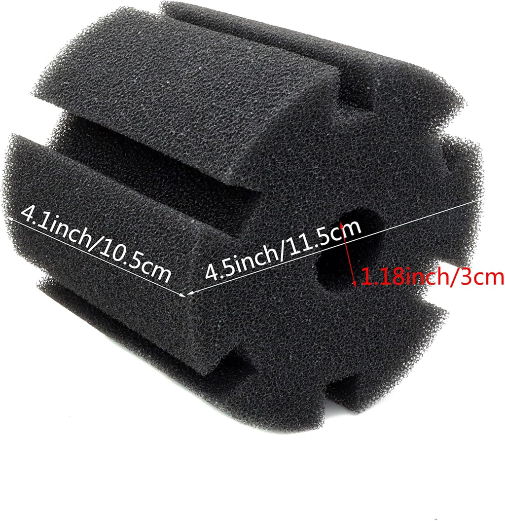 ALEGI 2 pcs Aquarium Sponge Filter Replacement Foam, Fish Tank Foam Replacement