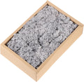 MECCANIXITY 7.8oz Preserved Reindeer Moss, Light Grey Decorative Artificial Fake Moss for Potted Plants Indoor Crafts Lichen Centerpieces Decor