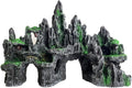 Aquarium Decor Large N Tall Fish Tank Rock Decor with Mountain View Ornaments,Tree House,Cave,Extra Large Fish Tank Decorations