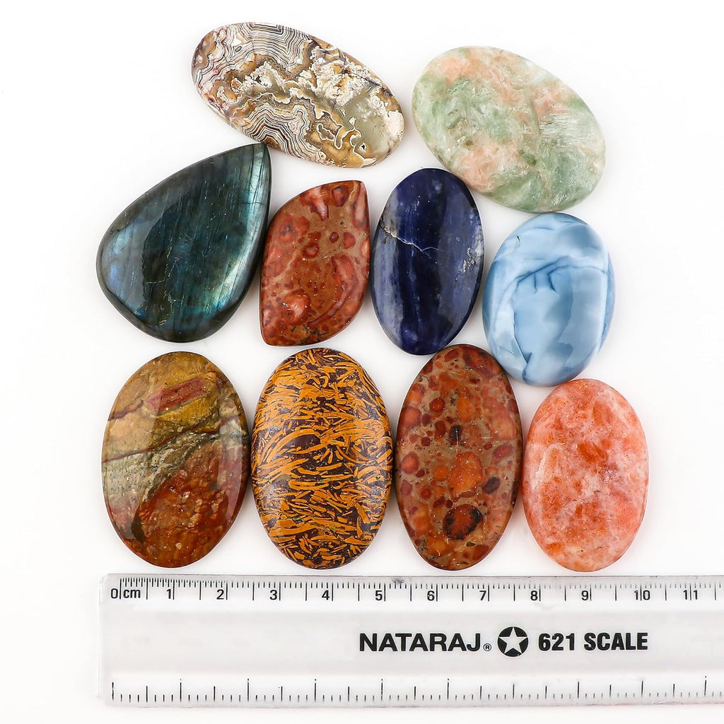150+ carats Mix Shape Mix Stone Gemstone Crystals, Wholesale Cabs, Wire Wrapping, Polished Crystals, Natural Stones, Jewelry Making Supplies, DIY Stone, AA+ (5 Pcs)