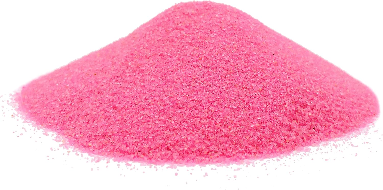 Pink Sand - Fine Colored Sand for Ritual Use, Zen Gardens, Incense Burners, Smudging Bowls, Unity Ceremonies, Mandalas, Spiritual Practices, Arts & Crafts by Alternative Imagination (1 Pound)