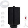 ALEGI Aquarium Bio Sponge Filter with Ceramic Media for Clear and Quiet Aquariums for Betta Fry Shrimp Tiny Fish Tank (75+ Gallon 1 Pack)