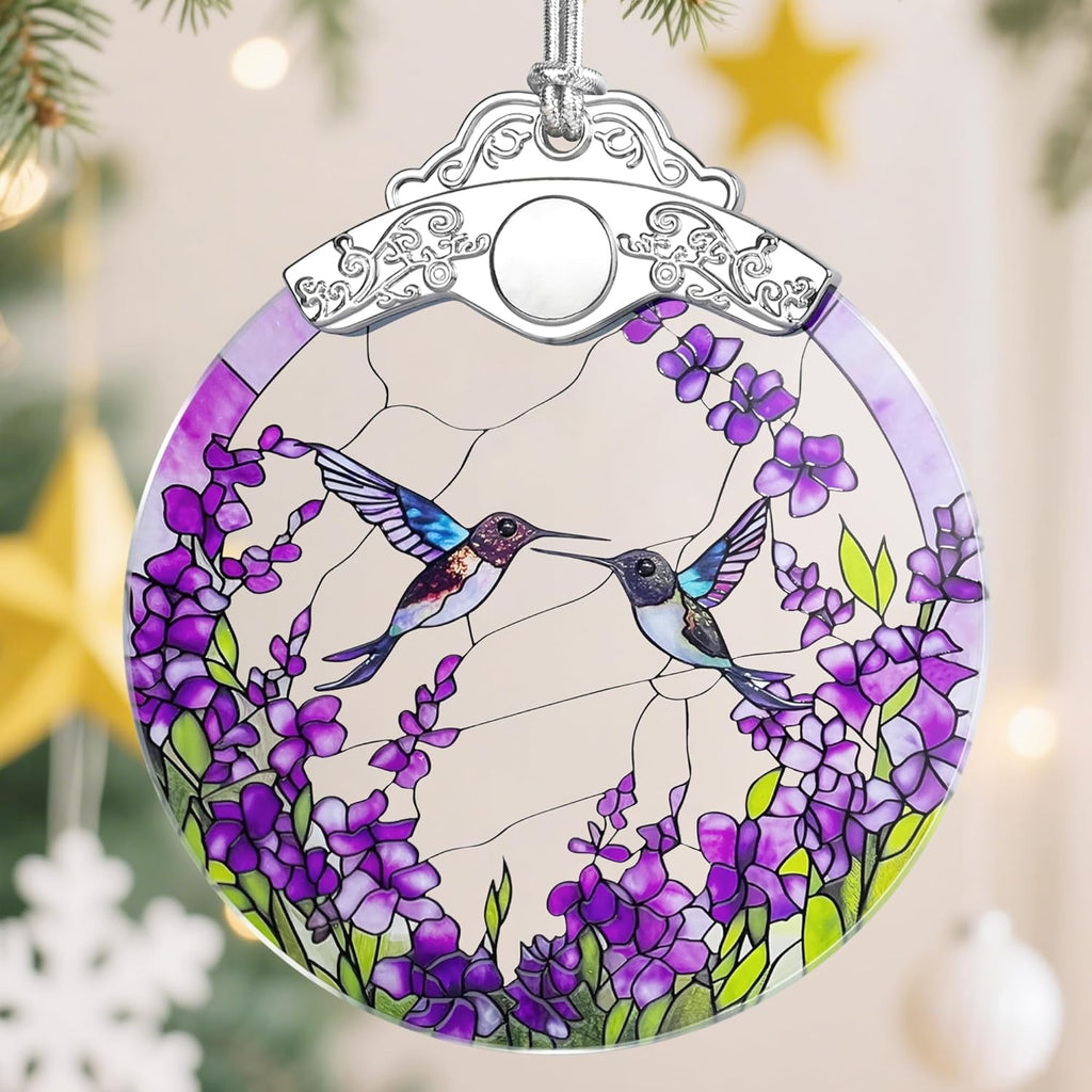 Hummingbird Christmas Ornaments, Christmas Tree Decorations, Keepsake Ornaments, Holiday Decor, Holiday & Xmas Gift, Hummingbird Gifts, Gifts for Birds Lovers, Women, Friends ﻿