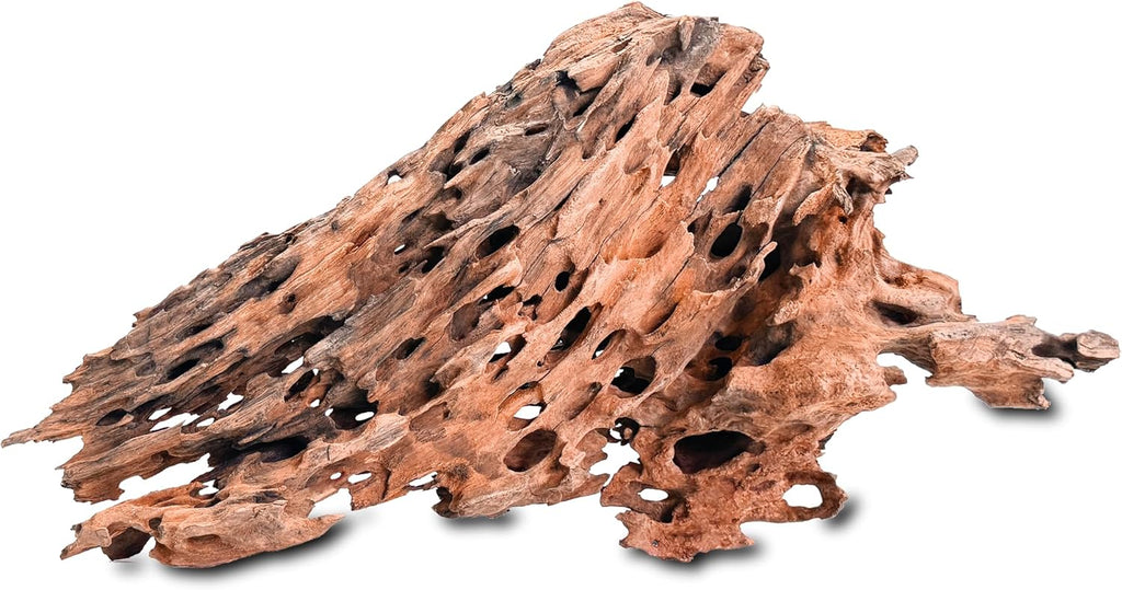 Natural Wood Driftwood for Aquarium Fish Tank Decor,Assorted Driftwood Trunk Branch for Reptile Tank Decor (SHP-XM Driftwood (14 to16 Inch)-Pack of 1)