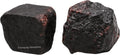Amazing Gemstone Garnet Raw Crystals and Healing Stones, Natural Rocks for Tumbling - DIY Raw Stones and Crystals, 2 Pieces