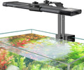 hygger Small Clip On Aquarium LED Light Custom Daylight-Moonlight & 24/7 Mode, 18-24 in Full Spectrum 8 Colors Adjustable Brightness Planted Fish Tank Light