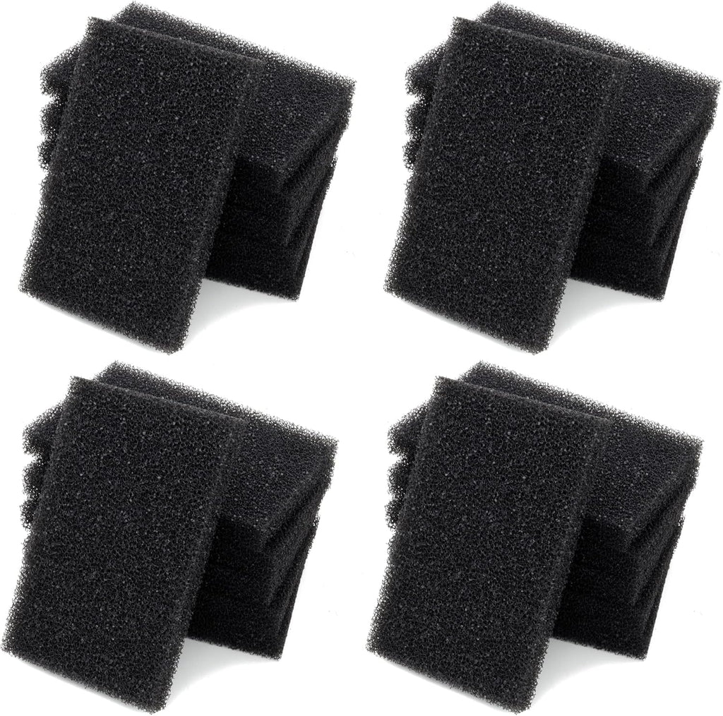 Aquarium Bio Filter Media Sponge, 6.28 x 4 x 0.78 inch 24 Pack Cut-to-Size Foam for Aquarium Fish Tank