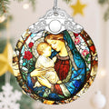 Religious Christmas Ornaments, Christmas Decorations for Tree, Keepsake Ornaments, Holiday Ornament, Baptism Gift, Religious Gift, Gifts for Christian Women & Gifts for Mothers