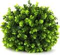 3rd Street Inn Topiary Ball - Artificial Topiary Plant - Wedding Decor - Indoor/Outdoor Artificial Plant Ball - Topiary Tree Substitute (11" MD (1-Pack), Wintergreen)