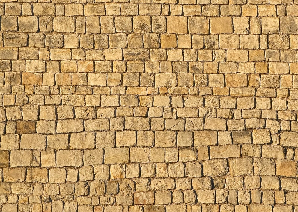 BELECO 15x10ft Fabric Vintage Brick Stone Wall Backdrop Textured Brick Rock Stone Wall Photography Background Medieval Castle Stone Wall for Party Decorations Studio Booth Photo Props