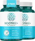 Nootrix Brain Plus Nootropic Supplement | Supports Memory, Mental Focus, Cognitive Health & Energy | Promotes Healthy Mood & Brain Function | Vitamin B1, Vitamin B6 & Vitamin B12 | 60 Capsules