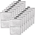 16 Pack PF-L Filter Cartridges Compatible with PF20, PF30, PF40 and PF75 Power Filters, Large Carbon Replacement Aquarium Refill for Fish Tank with Zeolite