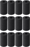 Pawfly 12 Pack Pre-Filter Sponge, Aquarium Filter Sponge 0.8" Intake Sponge Foam Roll for Small Fish Shrimp Fry Fish Tank Covers Accessories