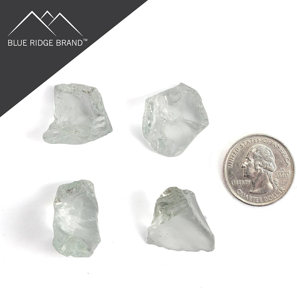Crystal Fire Glass - Fire & Propane Pits & Fireplaces - Glass Stones (10 Pound)