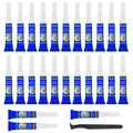 Aquarium Glue Fish Safety, 25Pcs Coral Reef Glue for Plants Moss, Coral, Stone, Wood Aquascaping, Quick Drying (25)