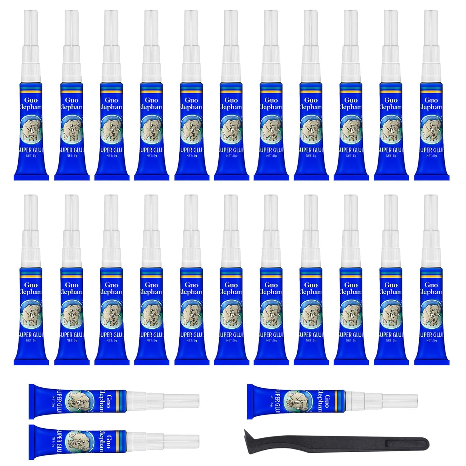 Aquarium Glue Fish Safety, 25Pcs Coral Reef Glue for Plants Moss, Coral, Stone, Wood Aquascaping, Quick Drying (25)