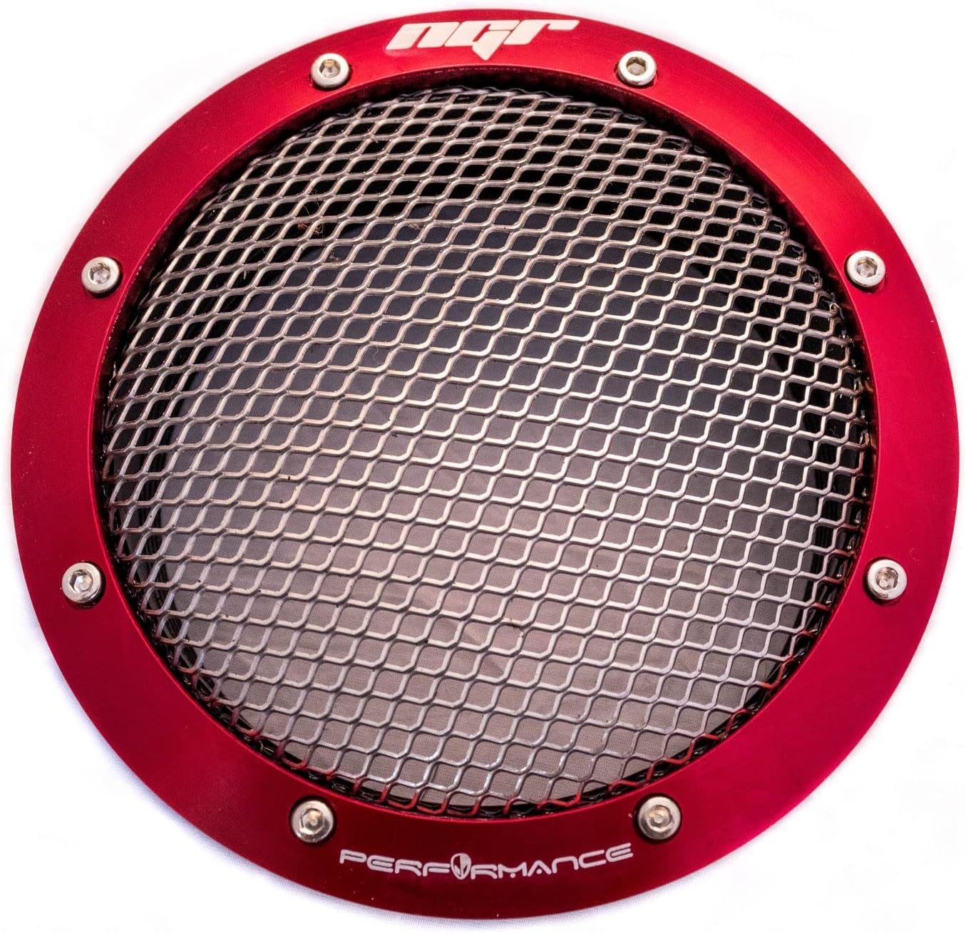 NGR Car Parts, Turbo Filter fits 4 inch & 3.5in Sizes, Universal Turbo Cold Air Intake Filter - Red Drag Turbo Filter for Enhanced Car Performance