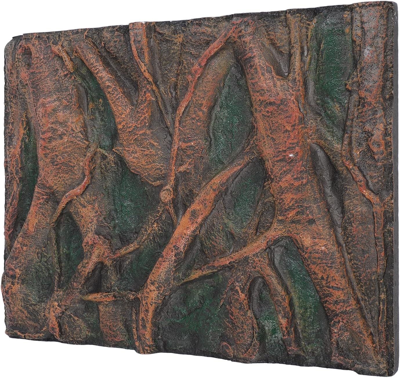3D Aquarium Background Foam, Rock Texture, Non, Customizable, Ideal for Fish and Reptile Habitats (H)