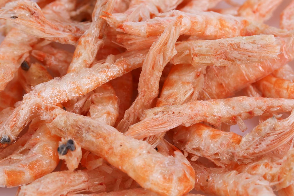 Premium Freeze-Dried Krill & Shrimp Mix - Ideal for Arowana, Koi, Tropical Cichlids, and Turtles - High-Protein Floating Aquarium Food (3000ml)