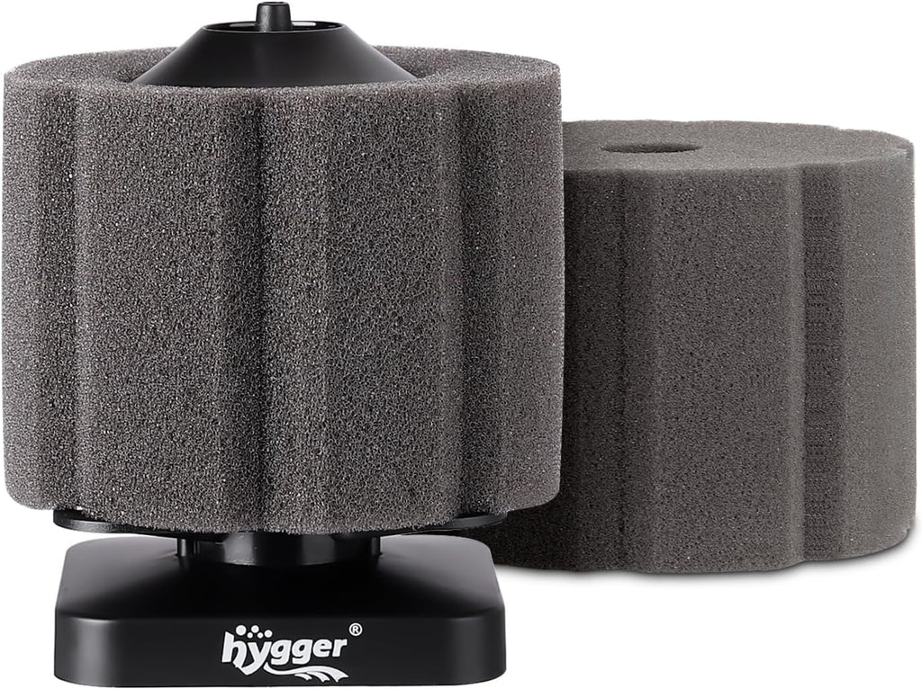 hygger Small Sponge Filter for Aquarium 3~30 Gallons Fish Tank Filter Betta Breeding Fry Shrimp Snails Foam Air Drive Filters