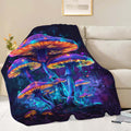 Mushroom Throw Blanket Mushroom Stuff Gifts for Kids Girls Boys Adults Women Man Soft Cozy Warm Plush Fluffy Fuzzy Fleece Blanket Decor 50''X60''