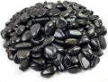 River Rocks for Landscaping, Natural Polished Pebbles for Indoor Plants, Small Decorative Black Stones for Vase Fish Tank Aquariums Landscaping Garden, 20lbs